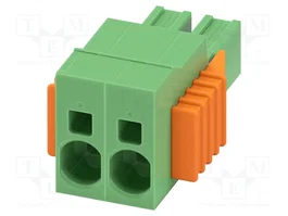 PHOENIX CONTACT SPC5/2-STCL-7.62 Connecteur 2 broches 32A 1kV