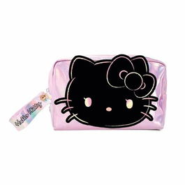 Trousse de toilette enfant Hello Kitty Rose 18,0 x 11,0 x 8,5 cm