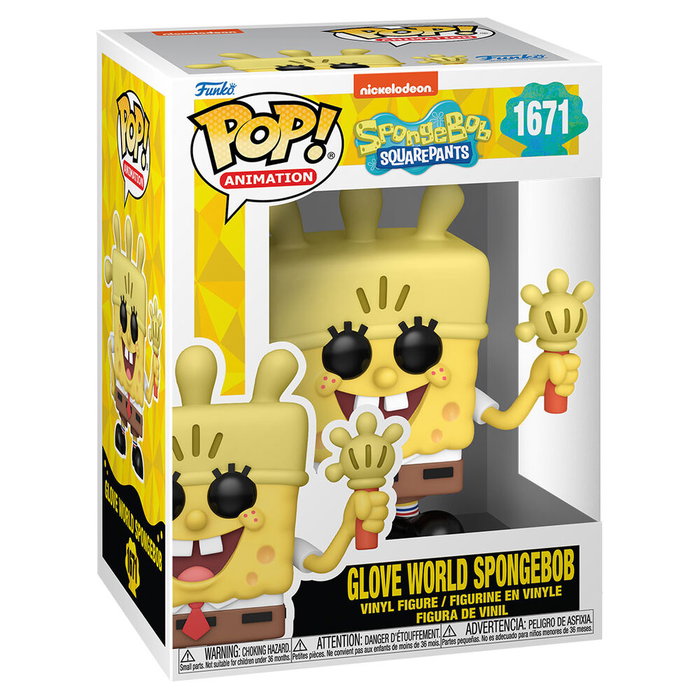 FUNKO Figura POP Bob Esponja Glove World Spongebob
