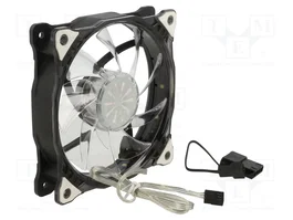 Akasa Ventilateur axial 120x120x25mm blanc