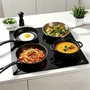 Continental Edison Table de cuisson induction 4 foyers dont 1 zone Flex