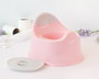 KioKids Pot de bébé rose avec couvercle et anse - Apprentissage de la propreté - +24 mois - En polypropylène - Collection Petits moments