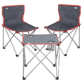 Color Baby Aktive-Set Ensemble de Camping avec 2 Chaises et une Table Pliante avec Sac