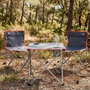 Color Baby Aktive-Set Ensemble de Camping avec 2 Chaises et une Table Pliante avec Sac