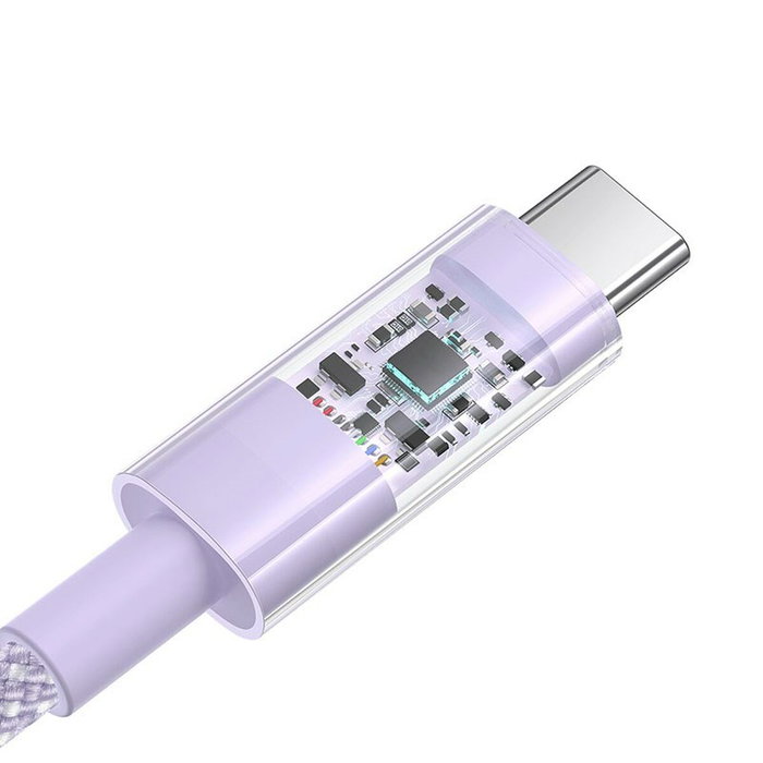 Baseus Câble USB A vers USB-C Pourpre 2 m