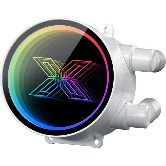 Xigmatek Fenix II 240 Arctic - Watercooling AIO pour CPU - 2 Ventilateurs ARGB 120 mm - Compatible Intel LGA et AMD AM5/AM4 - Blanc Xigmatek Fenix II 240 Arctic - Watercooling AIO pour CPU - 2 Ventilateurs ARGB 120 mm - Compatible Intel LGA et AMD AM5/AM4 - Blanc