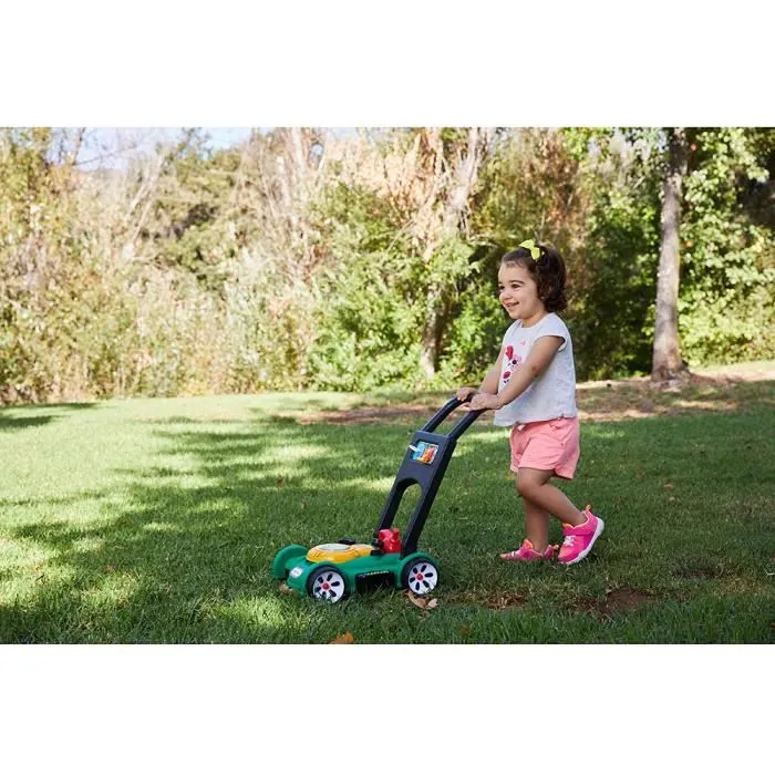Little Tikes Ma Première Tondeuse - Jouet Tondeuse à Gazon pour Enfant sans Piles, avec Sons et Bille Tournante, à partir de 18 mois
