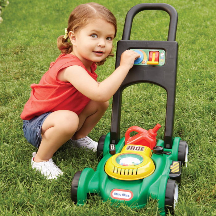 Little Tikes Mi Primer Cortacesped Jouet de Jardin Interactif +18 Mois Multilingue