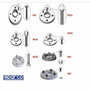 Sparco Séparateurs 4x98 58.0 B M12x1.25 13mm Type M2A (Lot de 2)