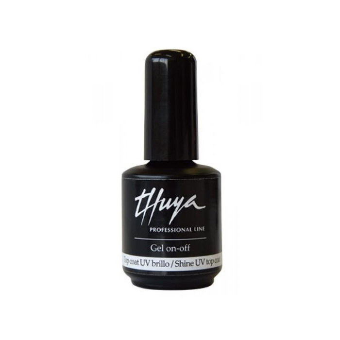 Thuya Top Coat UV Brillant Gel On-Off - Vernis Semi-Permanent, Protège et Scelle les Ongles avec Finition Extra Brillante Thuya Top Coat UV Brillant Gel On-Off - Vernis Semi-Permanent, Protège et Scelle les Ongles avec Finition Extra Brillante