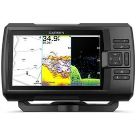 Garmin Striker Vivid 7cv - Sondeur GPS avec écran couleur 7" et sonde GT20-TM pour affichage détaillé des poissons