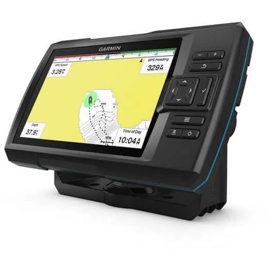 Garmin Striker Vivid 7cv - Sondeur GPS avec écran couleur 7" et sonde GT20-TM pour affichage détaillé des poissons