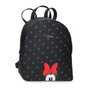 Bowlogue Sac à Dos Minnie Disney 26 cm - Dimensions 23x26.5x11.5 cm - Fabriqué en PU