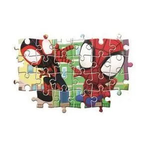 CLEMENTONI - Puzzle 60 Pièces Maxi - Spidey et ses amis extraordinaires - Dimensions 62 x 42 cm
