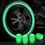 Occ Sport Bouchons de Valve LED Vert (Pack de 4)