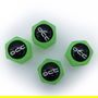 Occ Sport OCCLEV002 Bouchons Valve Vert Fluorescent 4 Pièces
