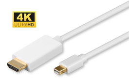 MicroConnect Câble Mini DisplayPort 1.2 vers HDMI, 4K, 2m