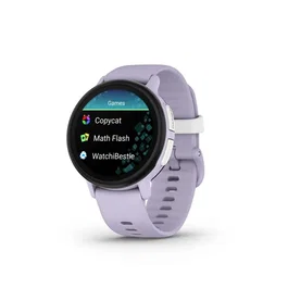 Garmin Bounce 2 - Montre connectée AMOLED Violet clair