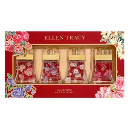 Ellen Tracy Coffret de 4 Eaux de Parfum pour Femme (15 ml x 4)