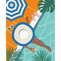 Ravensburger CreArt Peinture par numéros Pool Time 24x30 cm