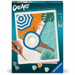Ravensburger CreArt Peinture par numéros Pool Time 24x30 cm