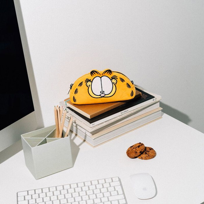 ERIK - Couverture polaire avec motif Garfield - 140 x 220 cm