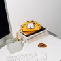 ERIK - Couverture polaire avec motif Garfield - 140 x 220 cm