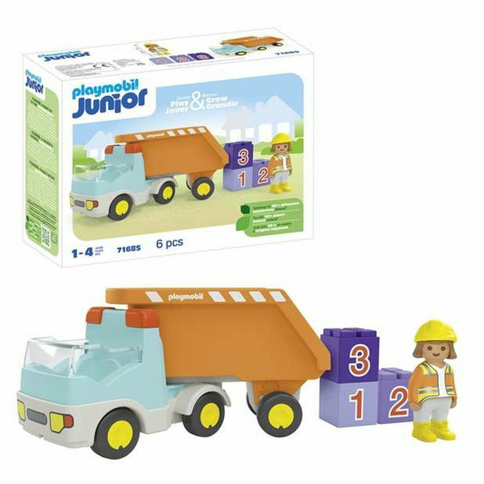 Playmobil Junior Camion benne 71685