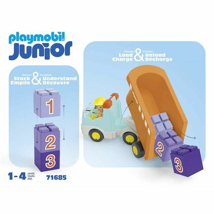 Playmobil Junior Camion benne 71685