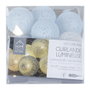 Home Deco Factory Guirlande Lumineuse USB 15 LED Blanc et Bleu
