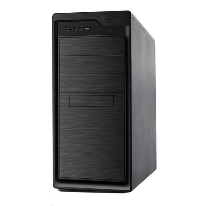 Coolbox F800 Boîtier PC ATX Bureau Noir avec Alimentation 500W, USB 3.0, Refroidissement Liquide, 7 Emplacements Extension Coolbox F800 Boîtier PC ATX Bureau Noir avec Alimentation 500W, USB 3.0, Refroidissement Liquide, 7 Emplacements Extension