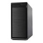 Coolbox F800 Boîtier PC ATX Bureau Noir avec Alimentation 500W, USB 3.0, Refroidissement Liquide, 7 Emplacements Extension