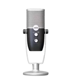 AKG C22 Microphone USB avec carte son 24 bits/96 kHz pour Podcasts et Streaming