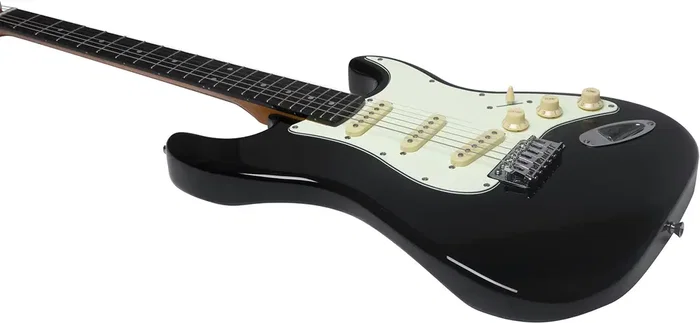 EKO Guitare Électrique Starter ST300 Type Strat Noire