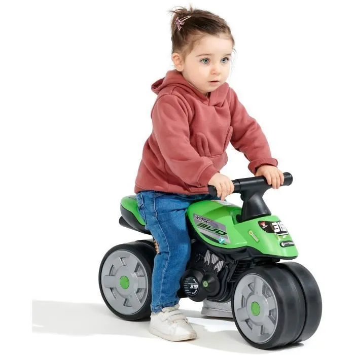 FALK Draisienne motocross enfant 1-3 ans Bud Racing, 40% plastique recyclé, fabrication France