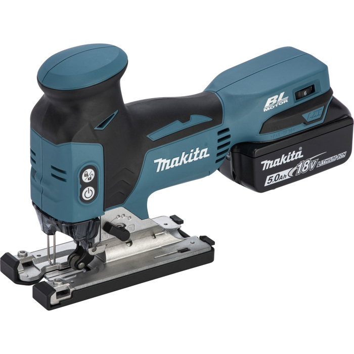 Makita DJV181RTJ Scie sauteuse pendulaire sans fil 18V avec 2x 5,0 Ah