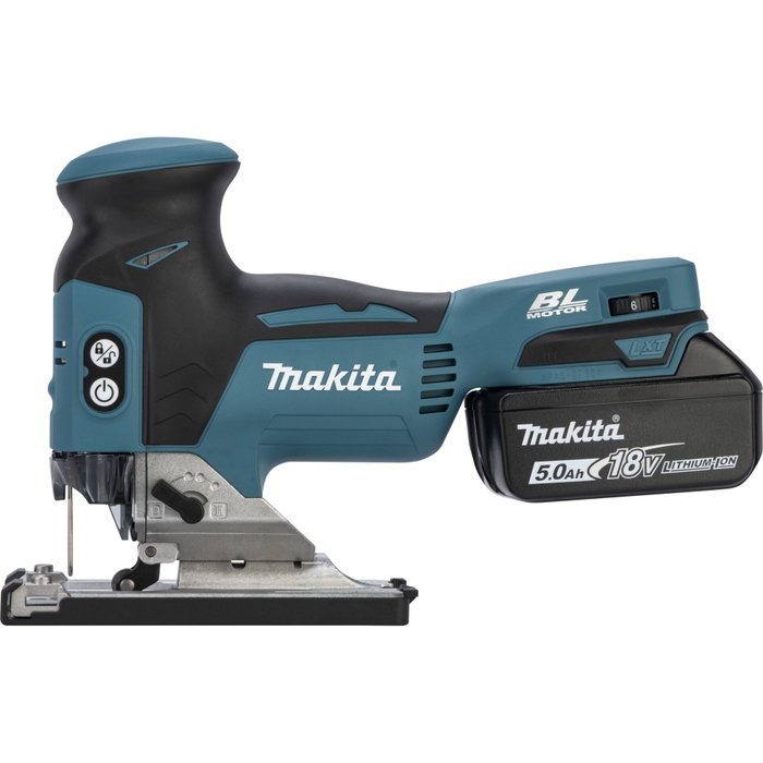 Makita DJV181RTJ Scie sauteuse pendulaire sans fil 18V avec 2x 5,0 Ah