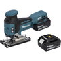Makita DJV181RTJ Scie sauteuse pendulaire sans fil 18V avec 2x 5,0 Ah