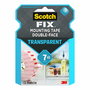 Ruban adhésif double face Scotch Transparent 19 mm x 5 m