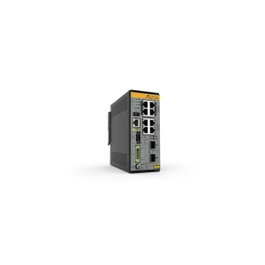 Allied Telesis IE220 Series Switch Ethernet industriel 8x 10/100/1000T, 2x 1G/10G SFP+, PoE++
