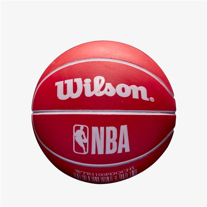 Ballon de basket Wilson NBA Dribbler 7 Rouge Caoutchouc (Taille 7)