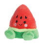 AURORA Peluche Palm Pals Sandia 13 cm - Jouet en peluche fruit pastèque, marquage CE