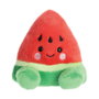 AURORA Peluche Palm Pals Sandia 13 cm - Jouet en peluche fruit pastèque, marquage CE