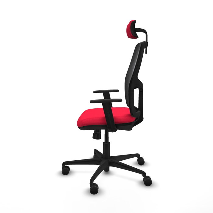 PIQUERAS Y CRESPO Chaise Alfera Synchro Rouge et Noir