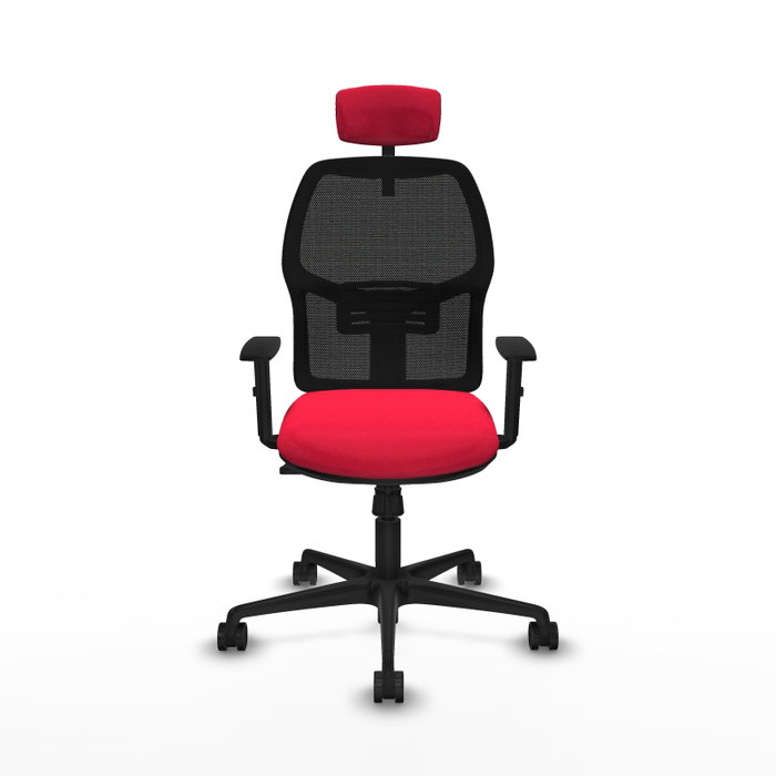 PIQUERAS Y CRESPO Chaise Alfera Synchro Rouge et Noir