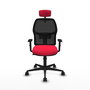 PIQUERAS Y CRESPO Chaise Alfera Synchro Rouge et Noir