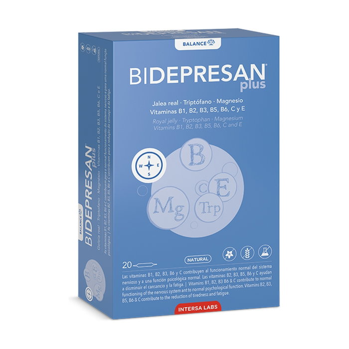 INTERSA Bidepresan Plus 20 ampoules de 15 ml INTERSA Bidepresan Plus 20 ampoules de 15 ml