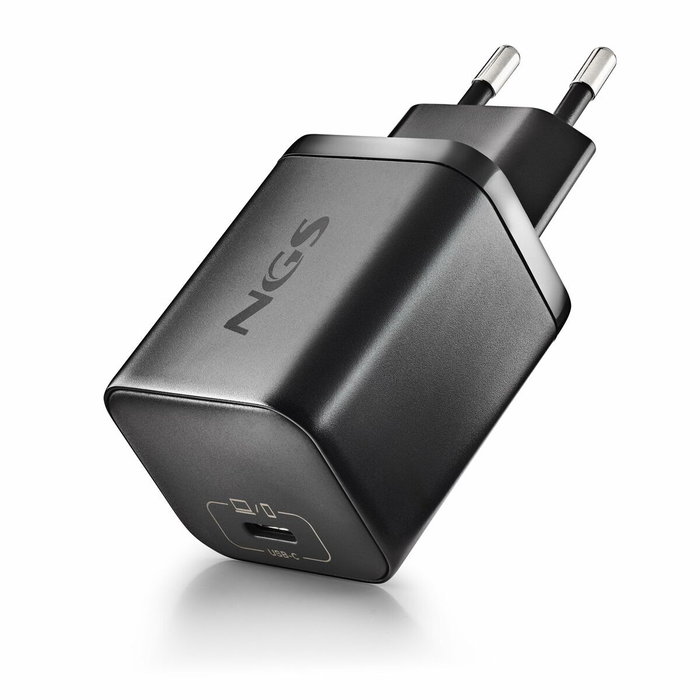 Chargeur mural NGS GAN ULTRARAP 65W Noir 1,5 m