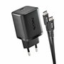 Chargeur mural NGS GAN ULTRARAP 65W Noir 1,5 m