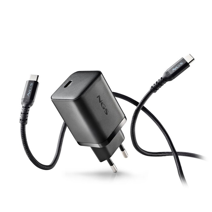 Chargeur mural NGS GAN ULTRARAP 65W Noir 1,5 m